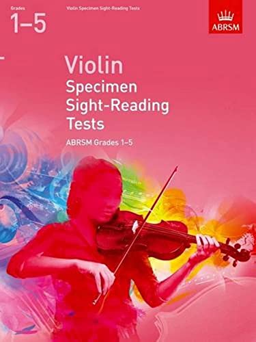 Violin Specimen Sight-Reading Tests, ABRSM Grades 1-5: from 2012 (ABRSM Sight-reading)